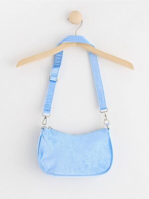 Velour shoulder bag - 8704642-2666