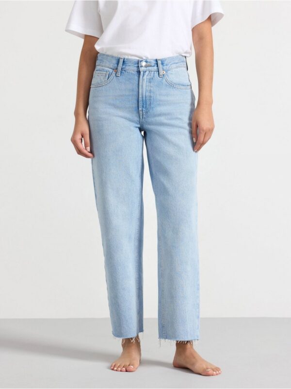 SIA  Cropped Straight Jeans - 3000066-766