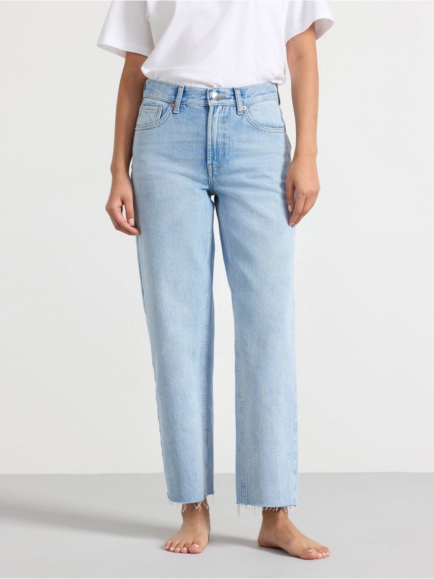 Pantalone – SIA  Cropped Straight Jeans