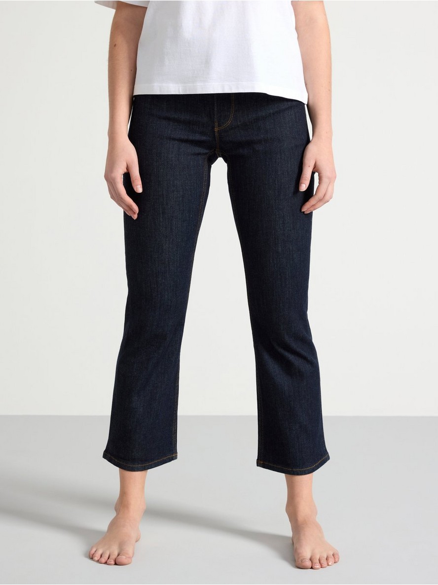 Pantalone – KAREN Regular flare cropped Jeans