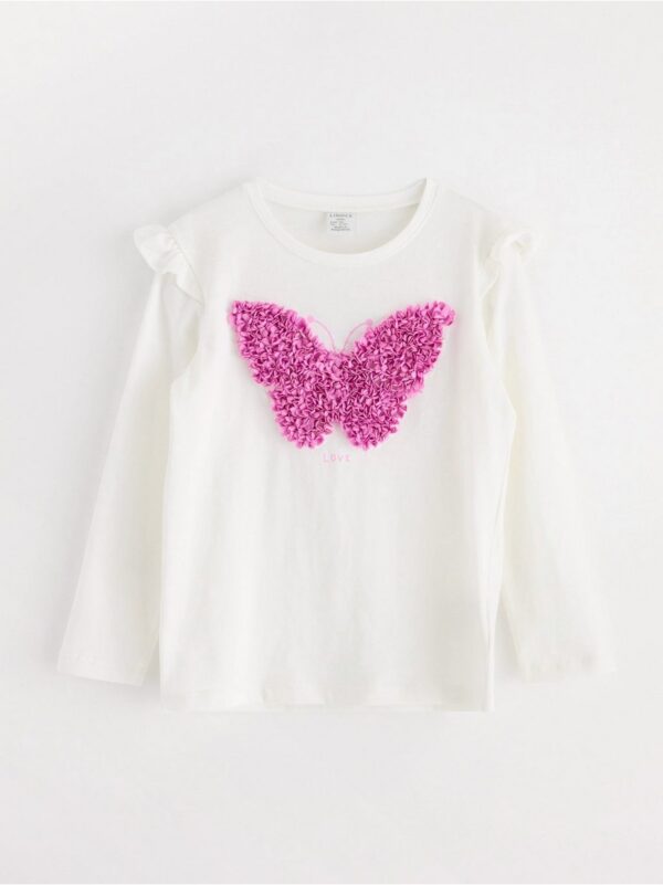 Top with butterfly - 8602059-325