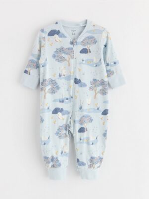 Pyjamas with allover pattern - 8697493-8447