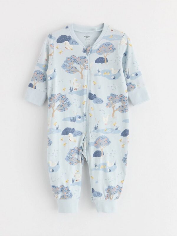 Pyjamas with allover pattern - 8697493-8447
