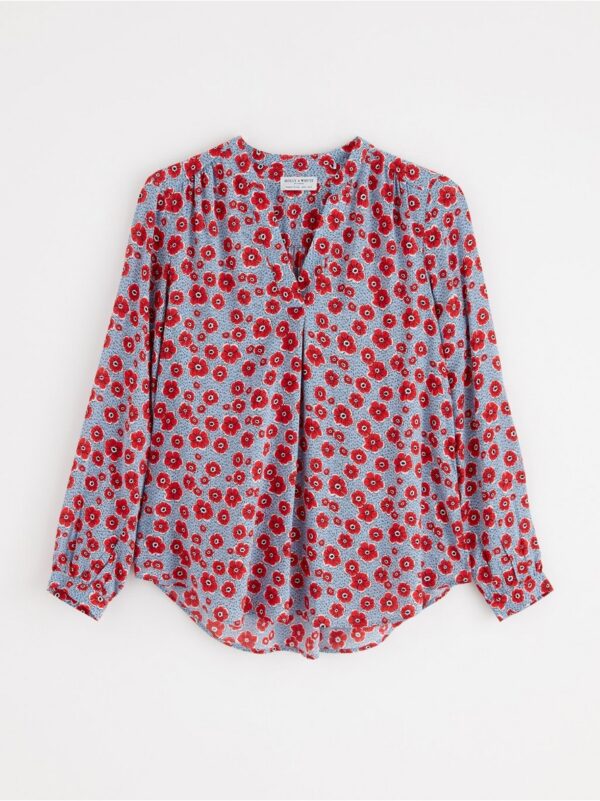 Long sleeve blouse - 3000080-7855