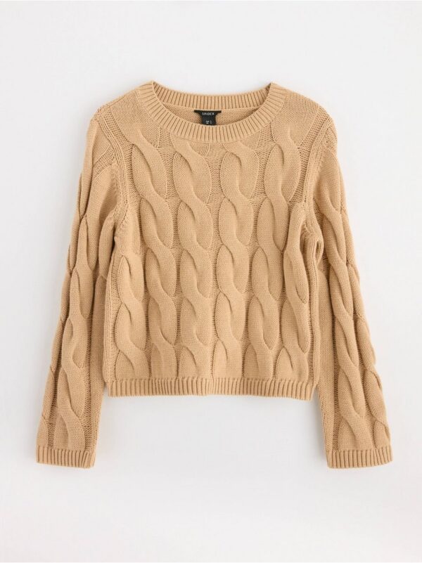 Cable knit Jumper - 3000081-1650