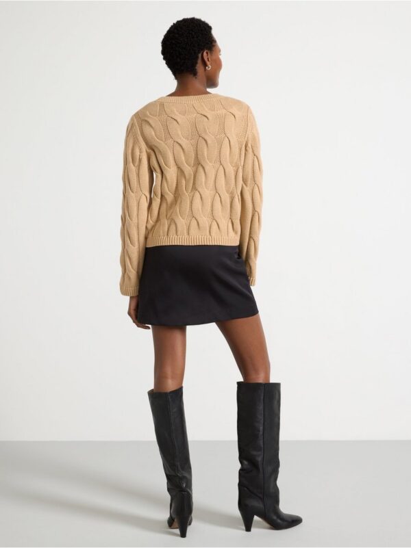 Cable knit Jumper - 3000081-1650
