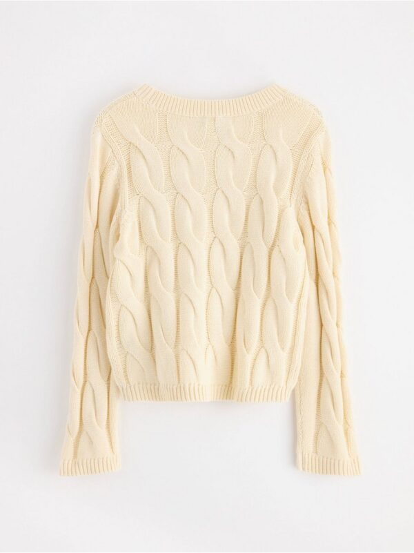 Cable knit Jumper - 3000081-9427