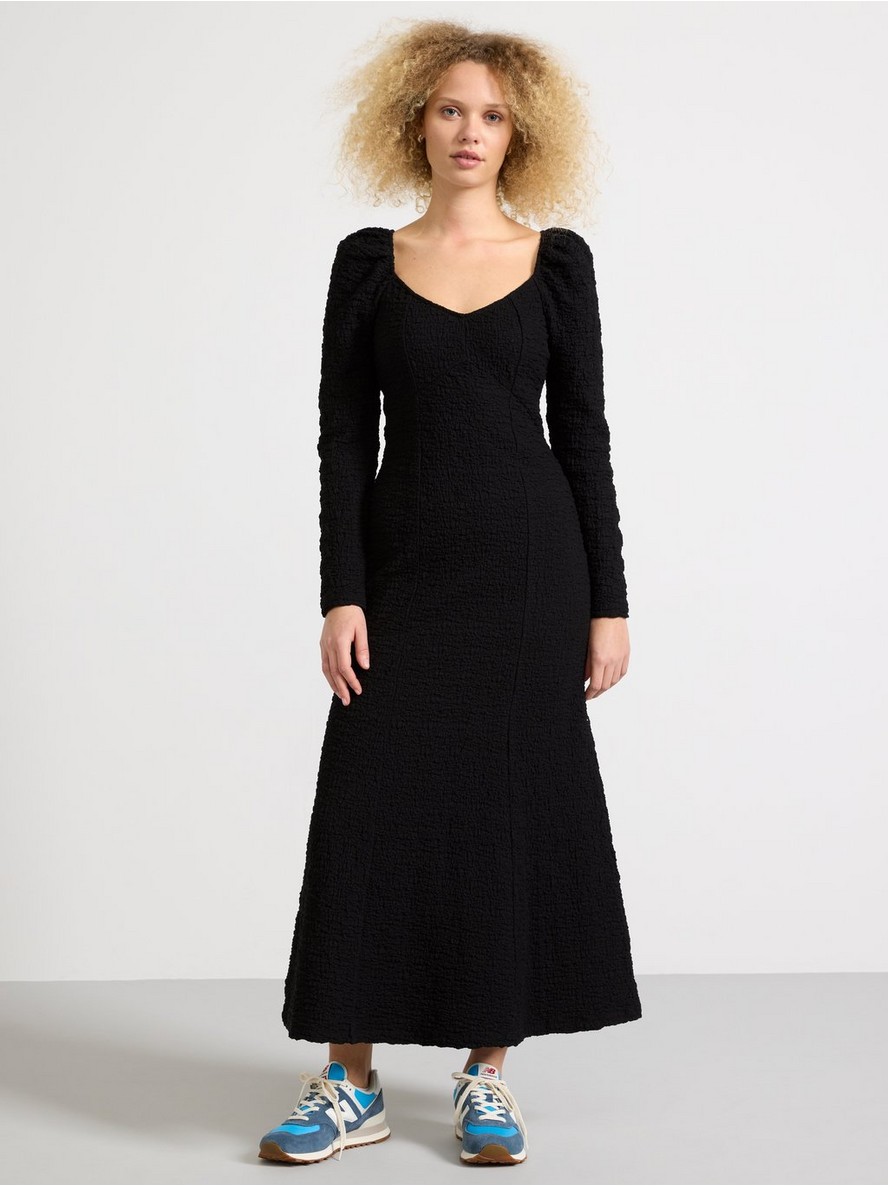 Haljina – Maxi dress with texture