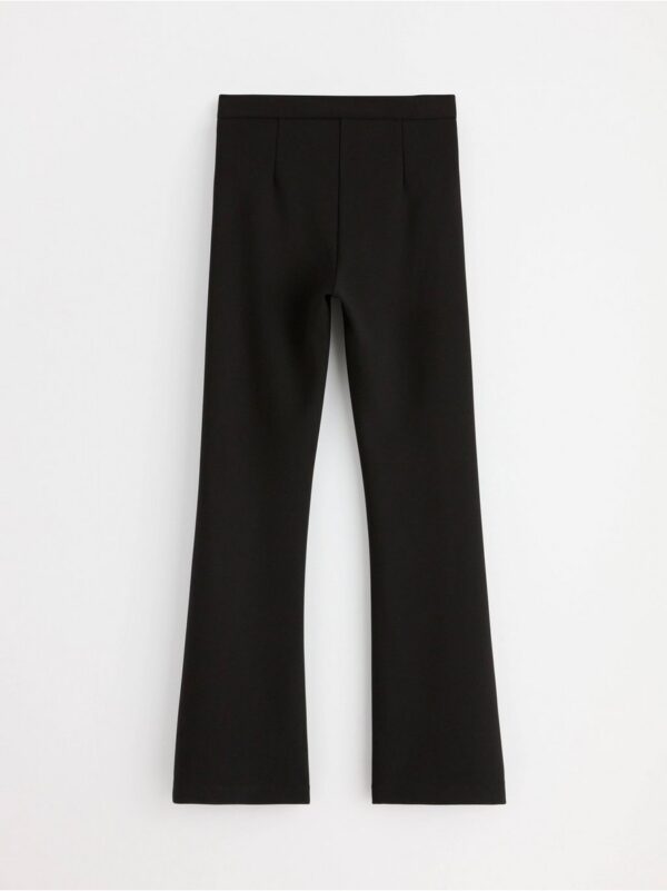 Flared Trousers with slit - 3000231-80