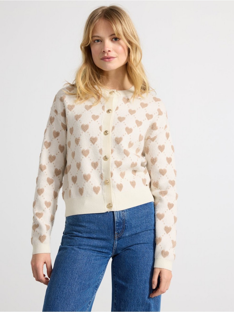 Dzemper – Jacquard knitted Cardigan