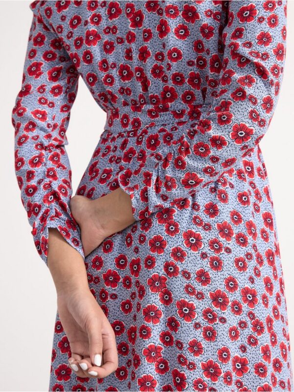 Long sleeved Mini dress - 3000471-7855