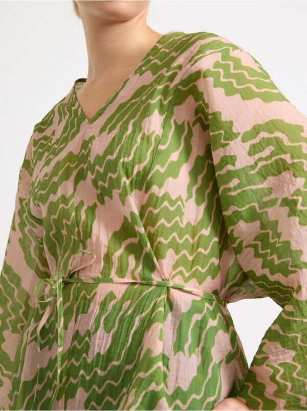 Patterned Blouse - 3000486-9619