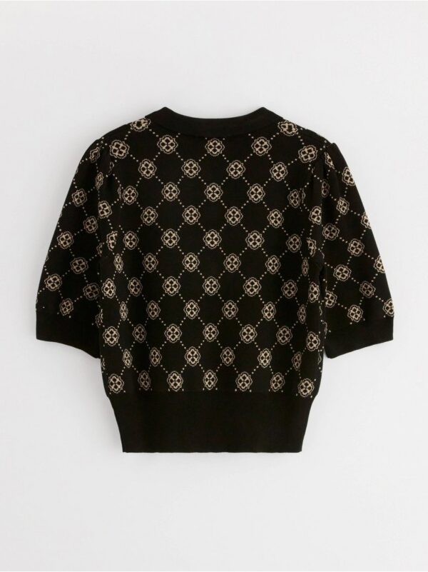 Jacquard knitted Jumper - 3000507-80