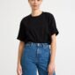 Short sleeve top in heavy cotton - 3000508-80