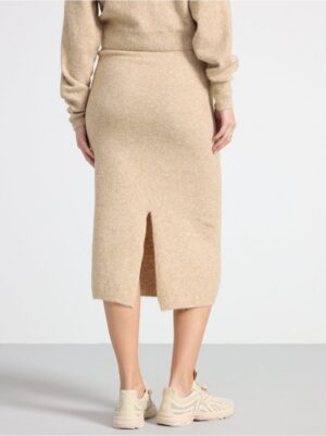 MOM Knitted midi skirt - 8639379-9609