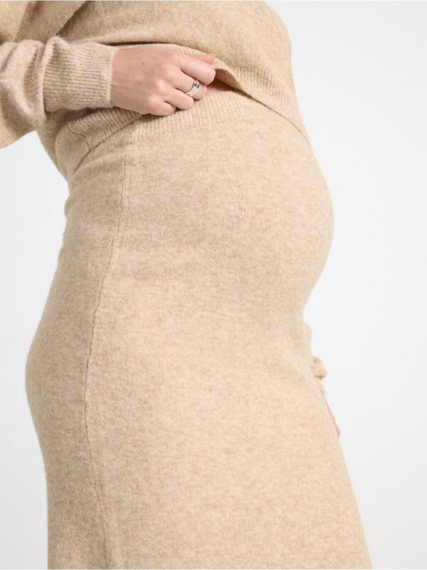 MOM Knitted midi skirt - 8639379-9609