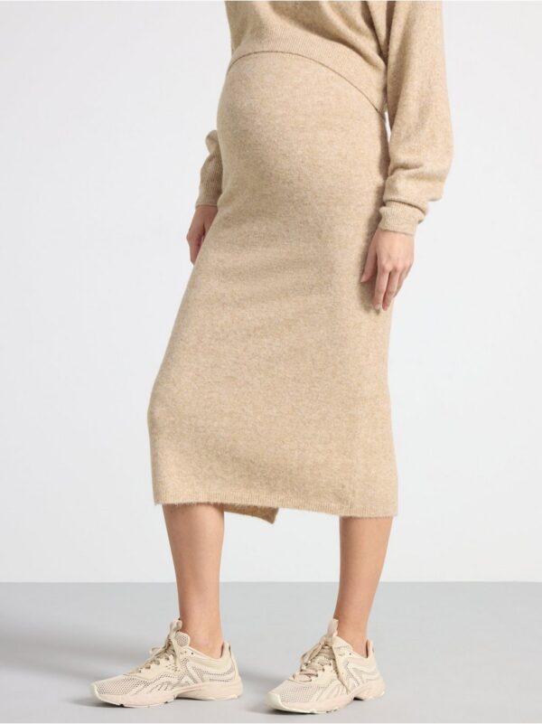 MOM Knitted midi skirt - 8639379-9609