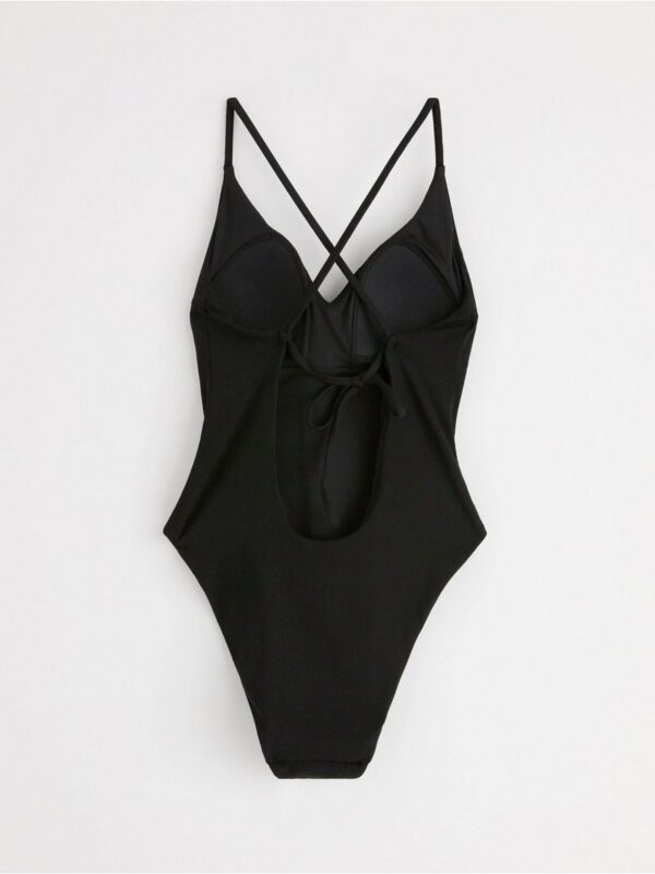 Ribbed Swimsuit - 8646469-80