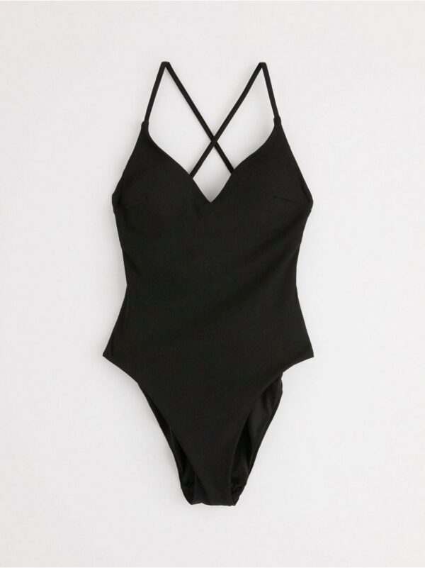 Ribbed Swimsuit - 8646469-80