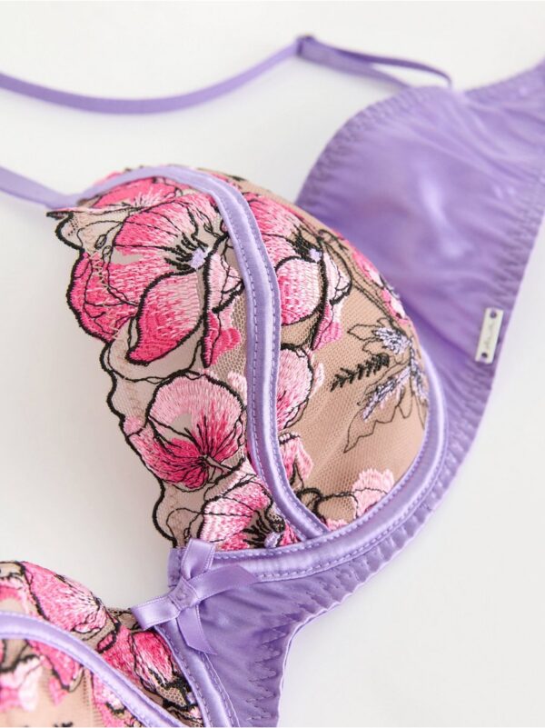 Ella m –  t-shirt bra in lace - 8679740-7639