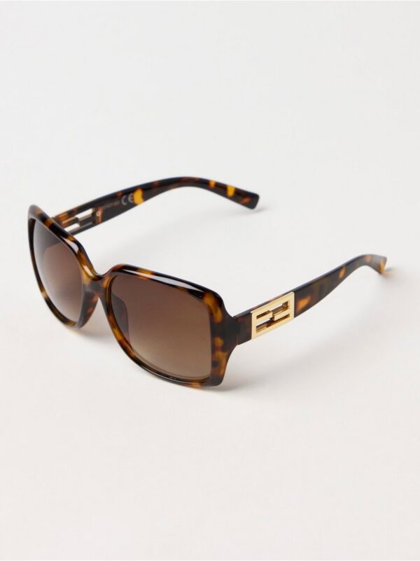 Women's square sunglasses - 8727437-250