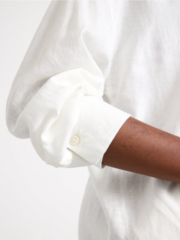 Shirt in linen blend - 3000237-70