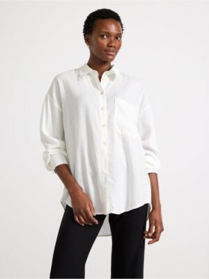 Shirt in linen blend - 3000237-70