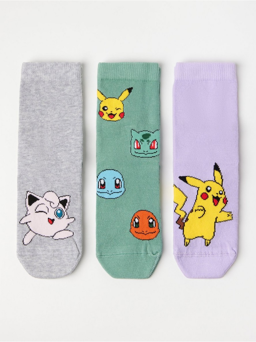Carape – 3-pack Pokémon  socks