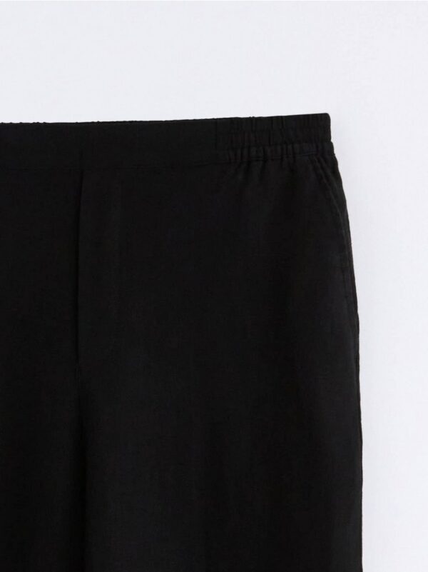 BELLA  Straight Trousers in linen - 3000674-80