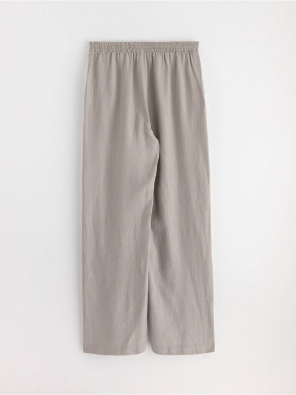 BELLA  Straight Trousers in linen - 3000674-8656