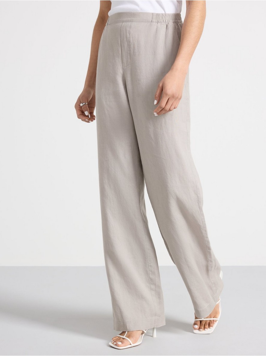 Pantalone – BELLA  Straight Trousers in linen