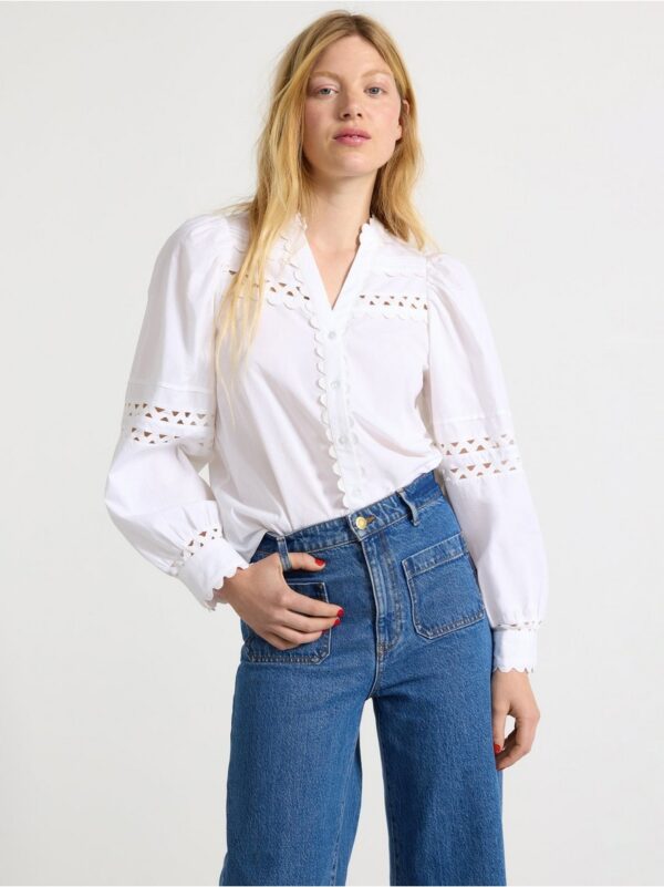 Blouse with embroidery - 3001103-70