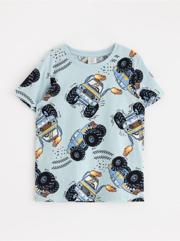 Patterned T-shirt - 3001264-2197