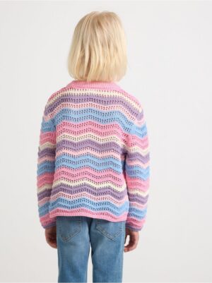 Pattern knit jumper - 3001509-7955