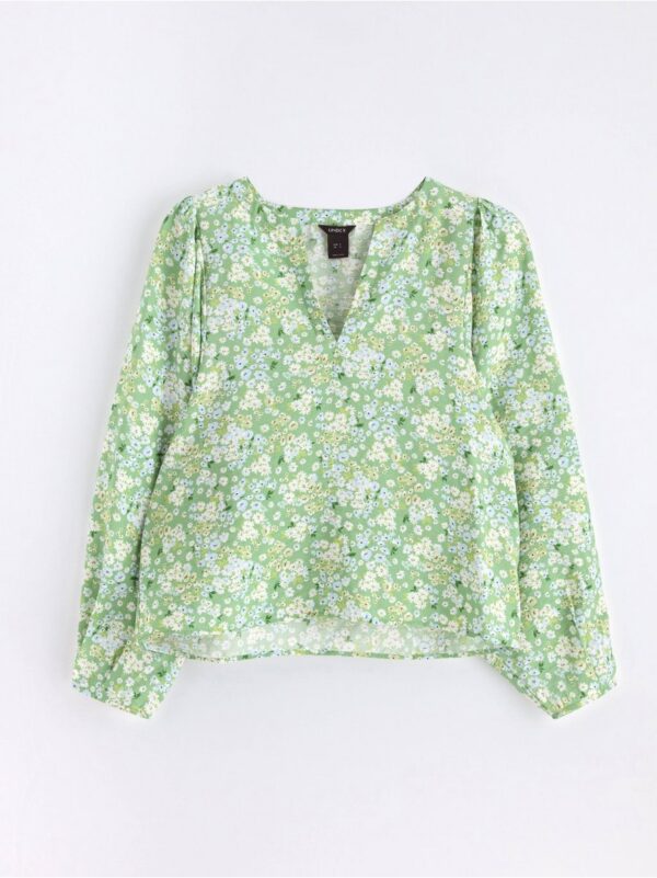 Long-sleeved blouse - 3001527-9615