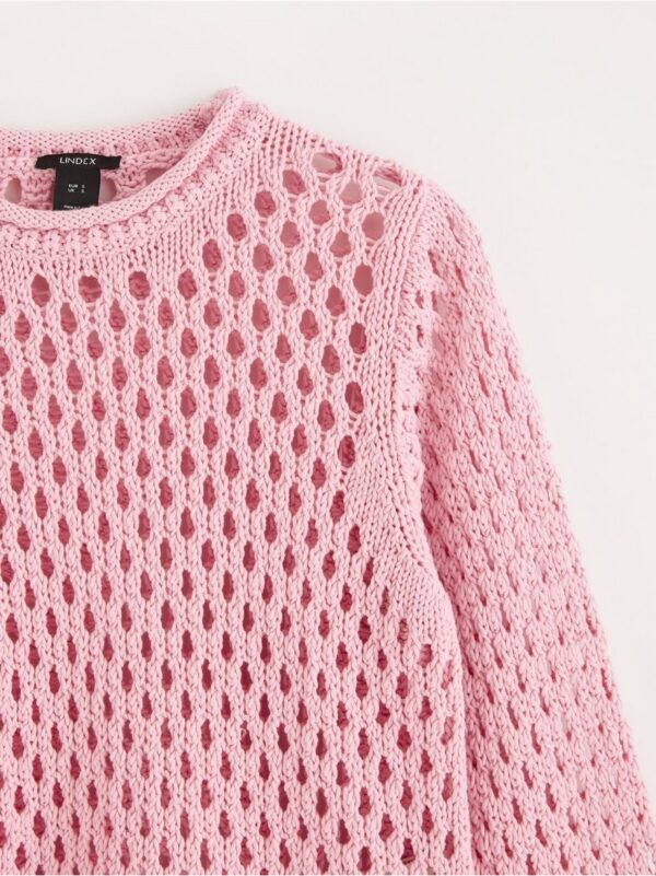 Hole-knit jumper - 3001570-9619