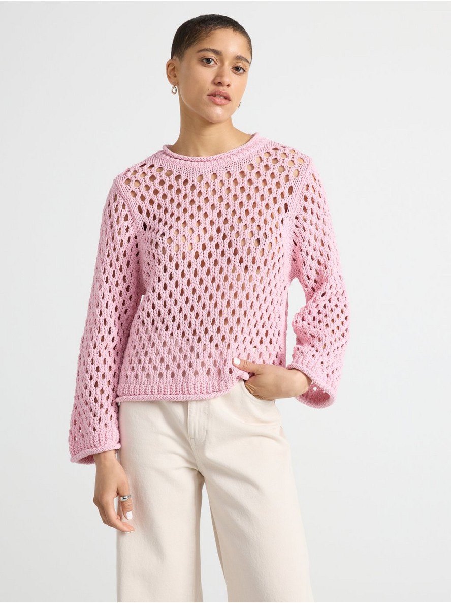 Dzemper – Hole-knit jumper
