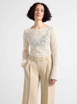 Knitted Peplum jumper - 3001581-300