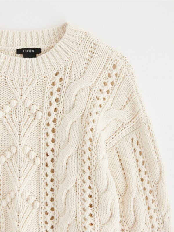 Pattern knit jumper - 3001584-300