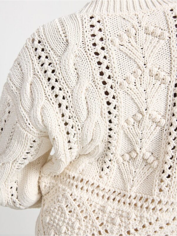 Pattern knit jumper - 3001584-300
