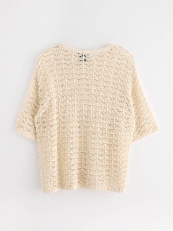 Hole-knit jumper - 3002217-9609