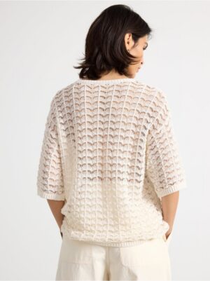 Hole-knit jumper - 3002217-9609