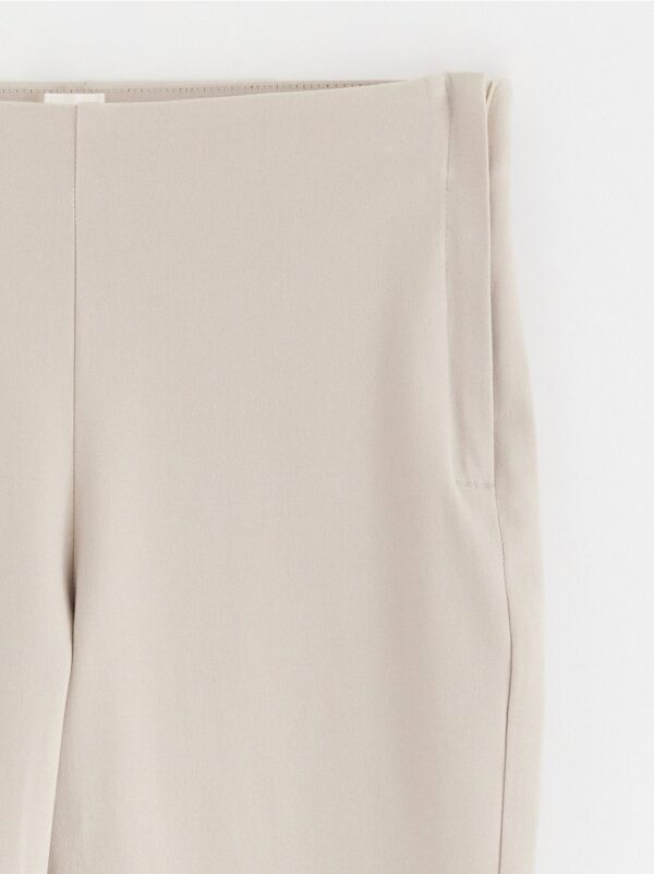Flared high waist trousers - 8400476-4344