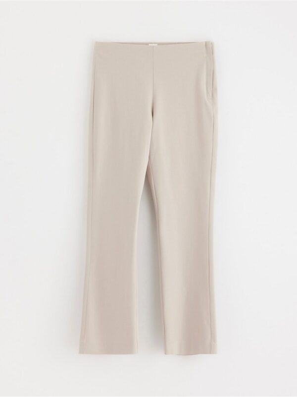 Flared high waist trousers - 8400476-4344