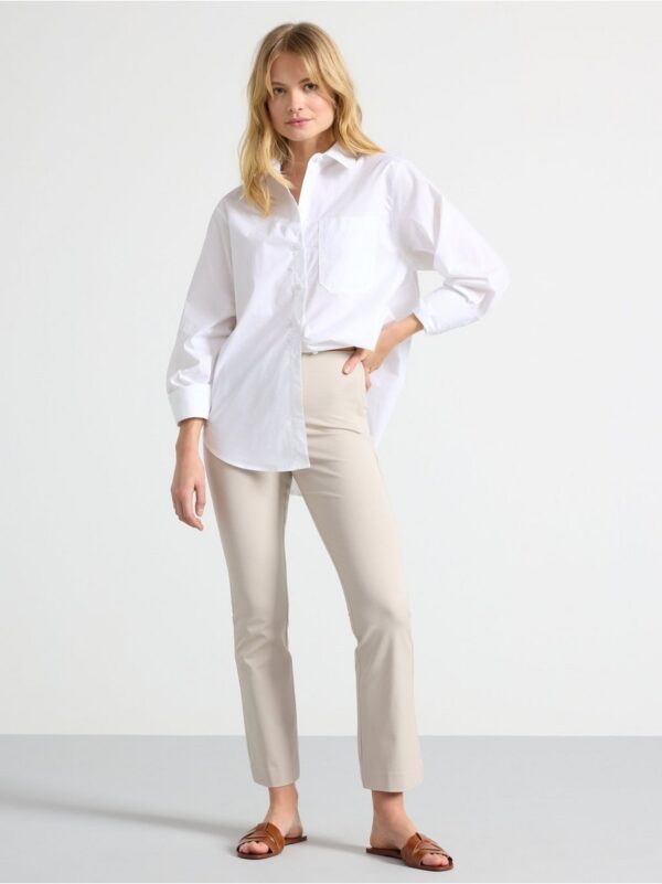 Flared high waist trousers - 8400476-4344