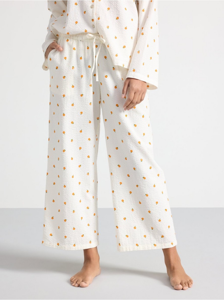 Pidzama donji deo – Pyjama trousers in seersucker