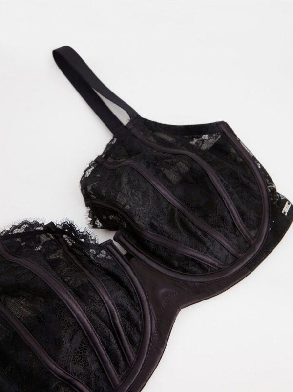 ella m –  unpadded bra in lace - 8610996-80