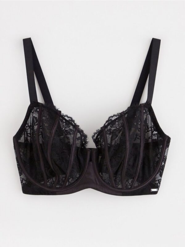 ella m –  unpadded bra in lace - 8610996-80