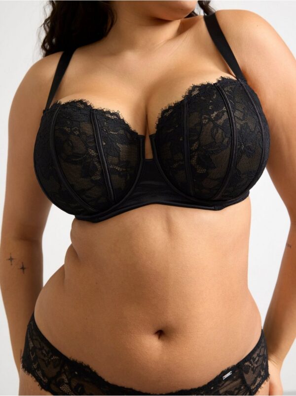 ella m –  unpadded bra in lace - 8610996-80