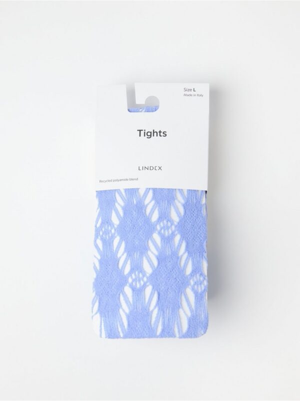 Hole-knit tights - 8694434-6680